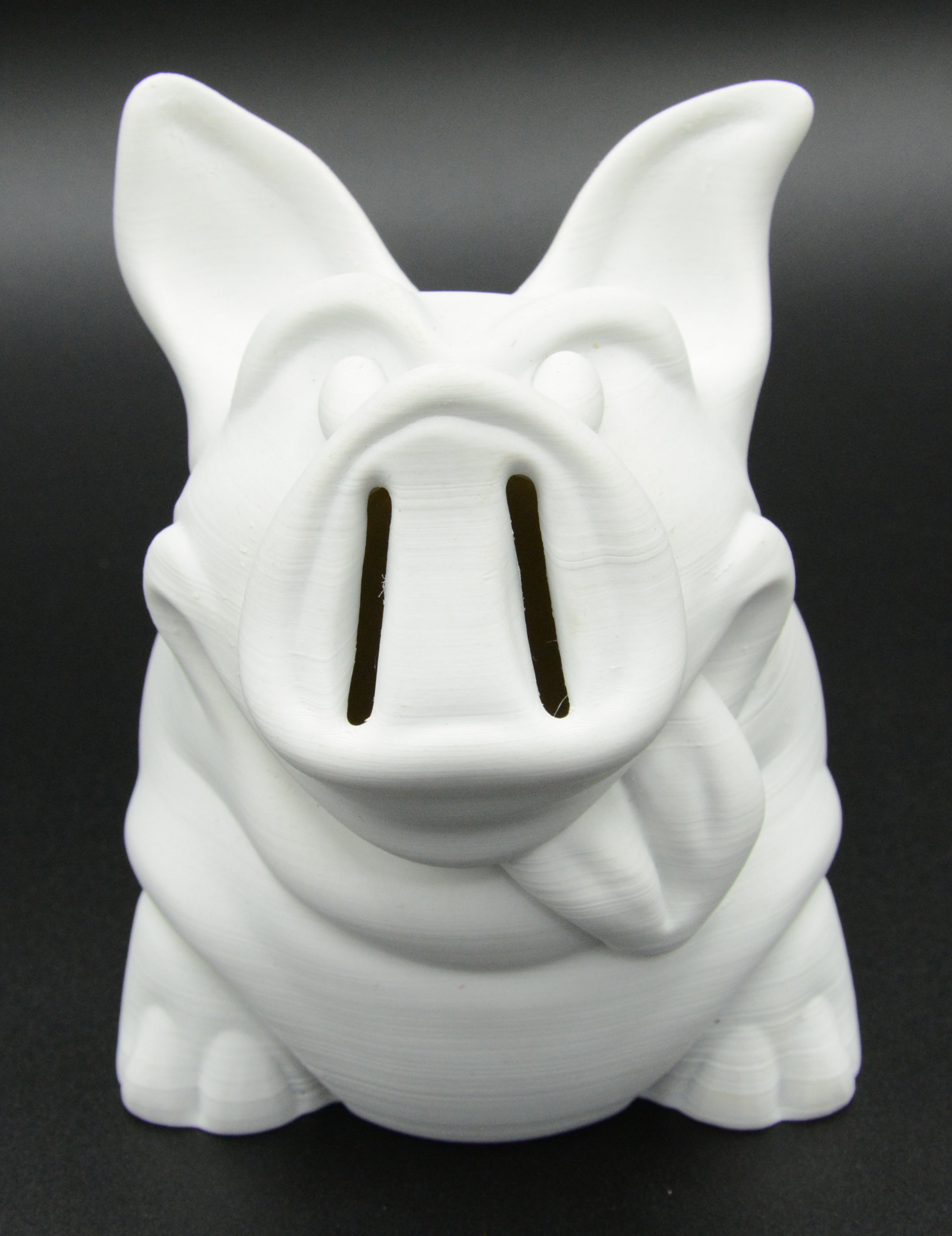 Cochon tirelire à peindre