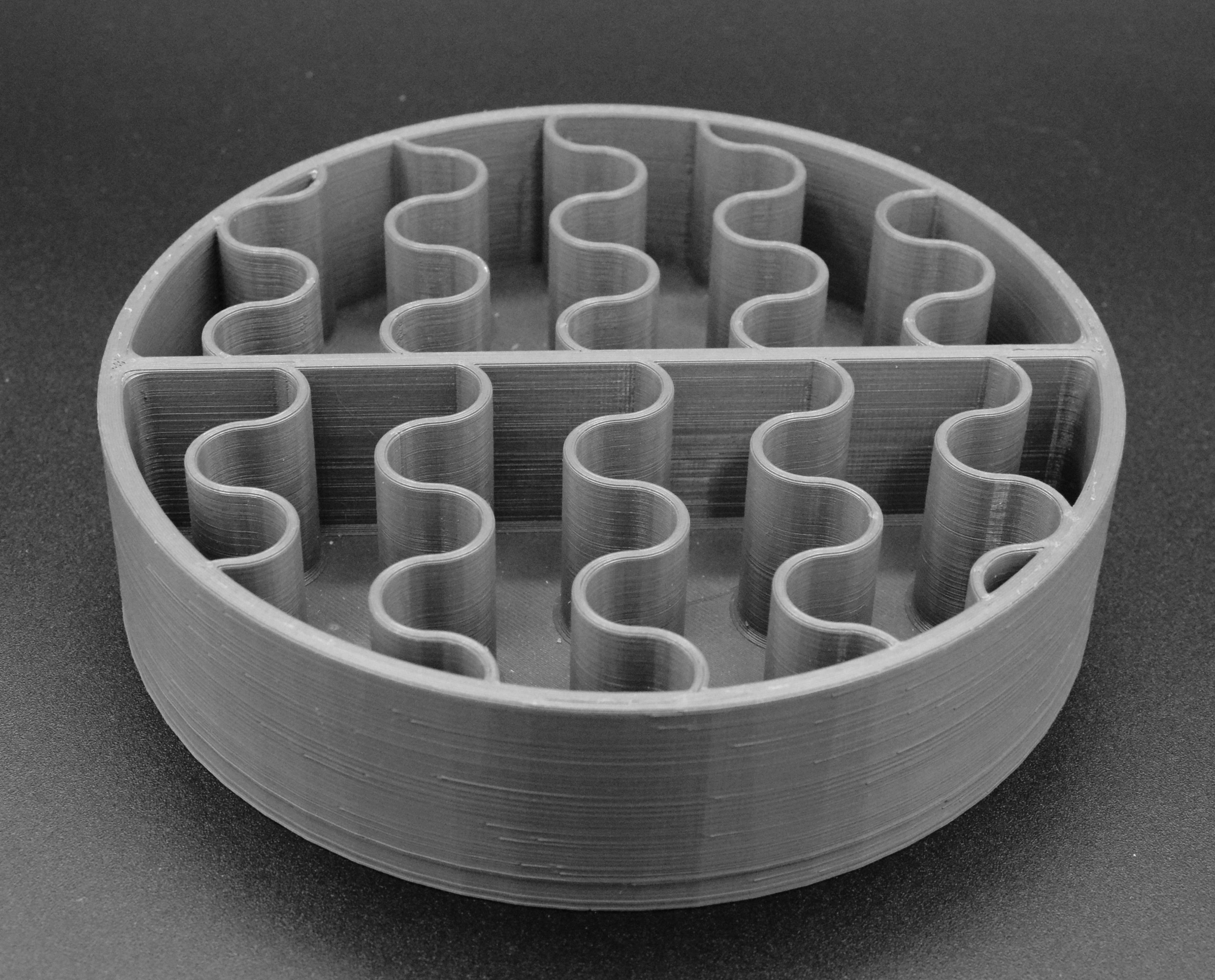 Gamelle anti glouton grise